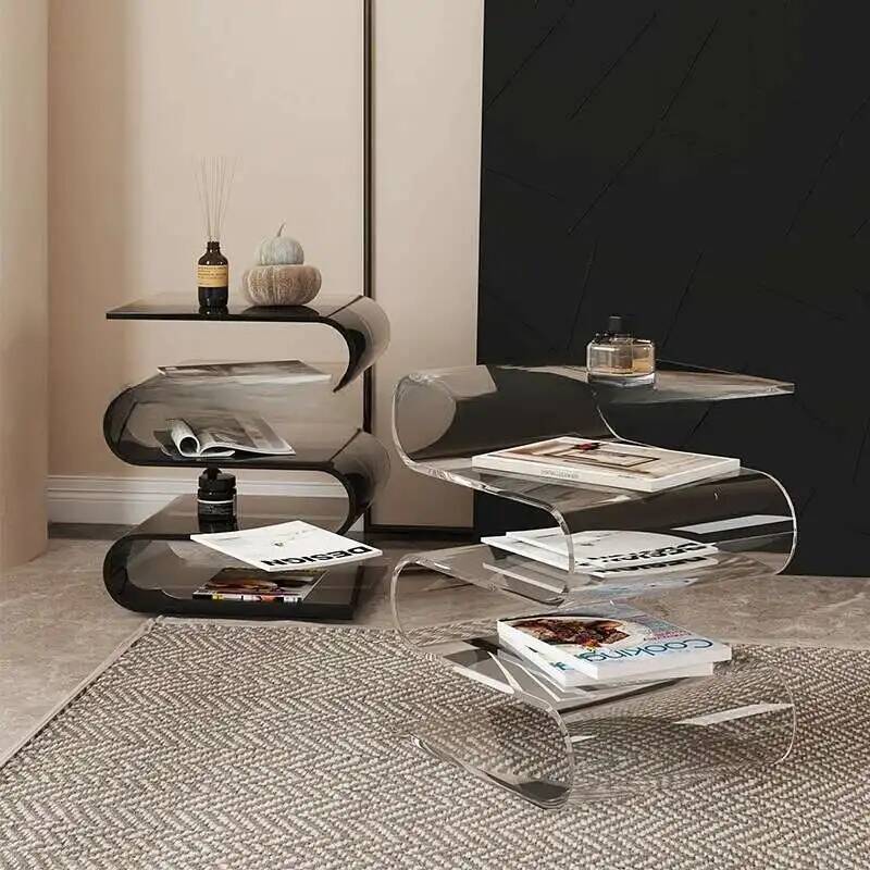Coffee Tea Lounge - Acrylic tea table modern coffee Living