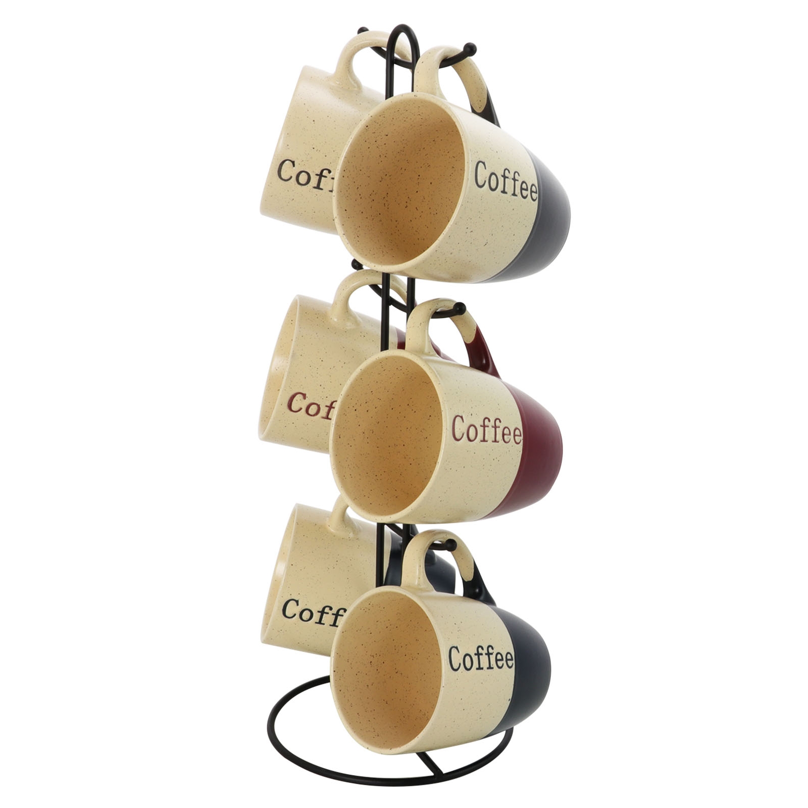 Coffee Tea Stand - Coffee House 6-Piece 12 oz Mug