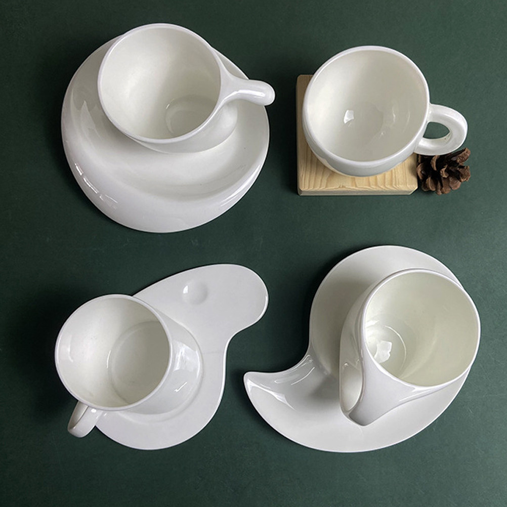 Coffee Tea Gift Set - 1Set Ceramic Tea Cup Set with