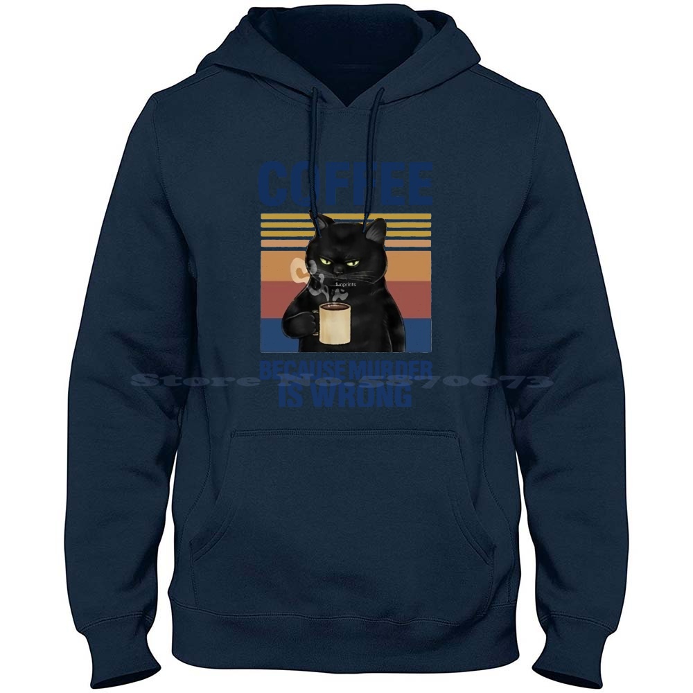Coffee Tea Wrong - Murder Is Wrong 100% Pure Cotton