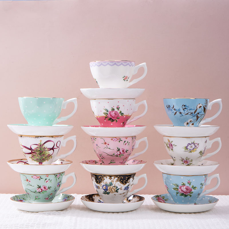 Tea Coffee Pot Set - 1pc French Ceramic Coffee Cup Set