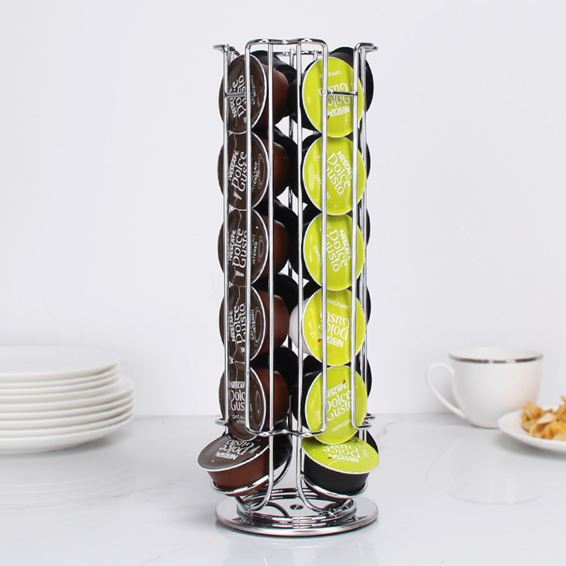 Rotatable Coffee Capsule Displ - Coffee Tea Stand 评论和价格