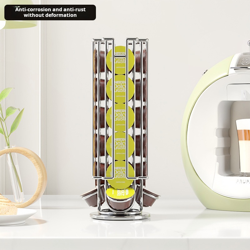 Rotatable Coffee Capsule Displ - Coffee Tea Stand 评论和价格