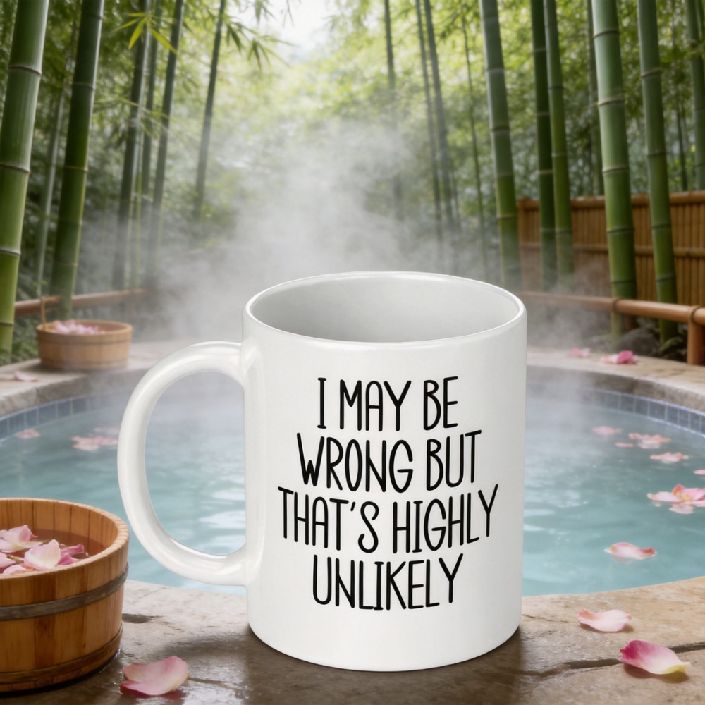 Funny Cup I May Be Wrong But T - Coffee Tea Wrong 评论和价格