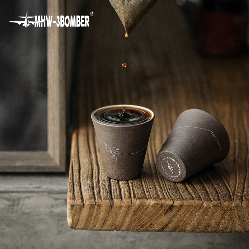 MHW-3BOMBER 120ml Ceramic Coff - Tea Coffee Pot Set 评论和价格