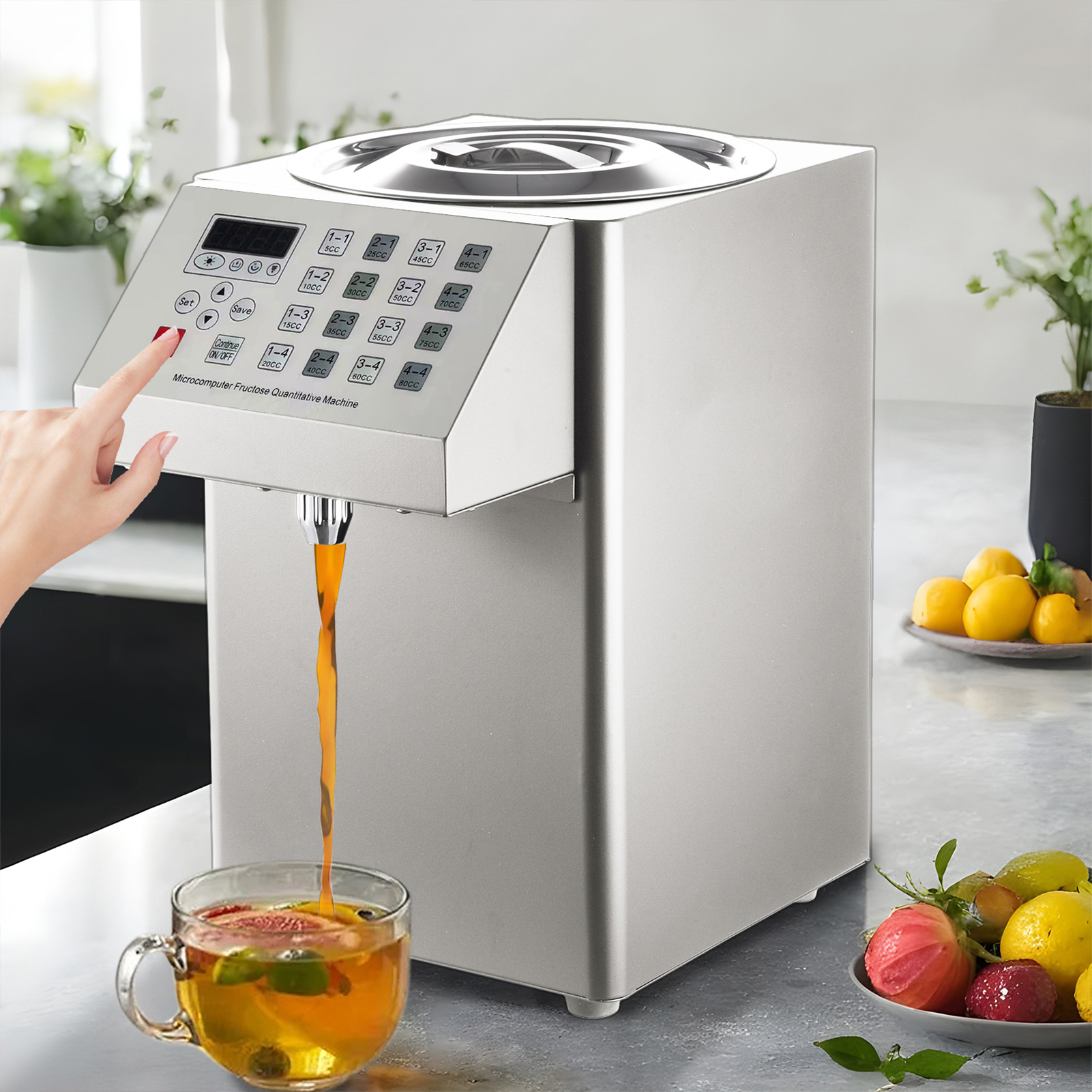 Automatic Fructose Dispenser E - Coffee Tea Sugar 评论和价格