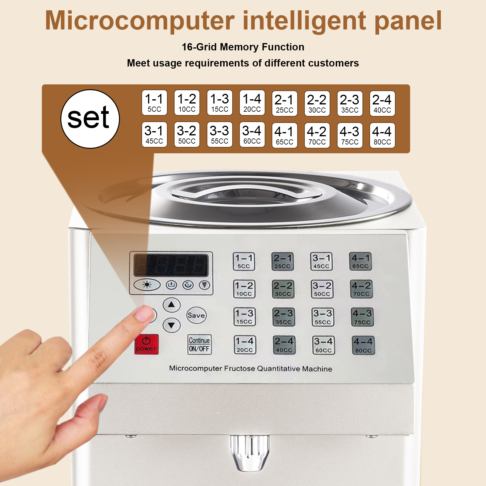 Automatic Fructose Dispenser E - Coffee Tea Sugar 评论和价格