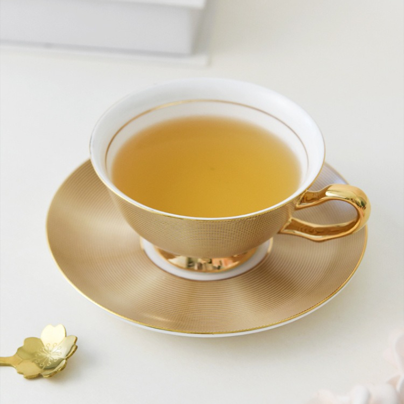 European Coffee Mug Set  Bone  - Coffee Tea Gift Set 评论和价格