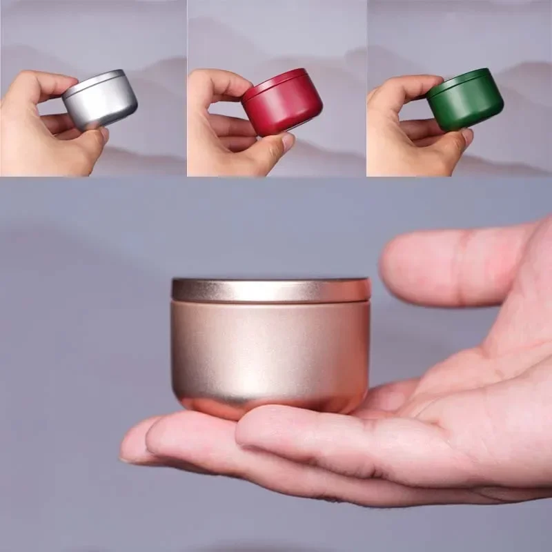 1Pc 30ml Mini Tin Box Metal Sm - Tea Coffee Sugar Container 评论和价格