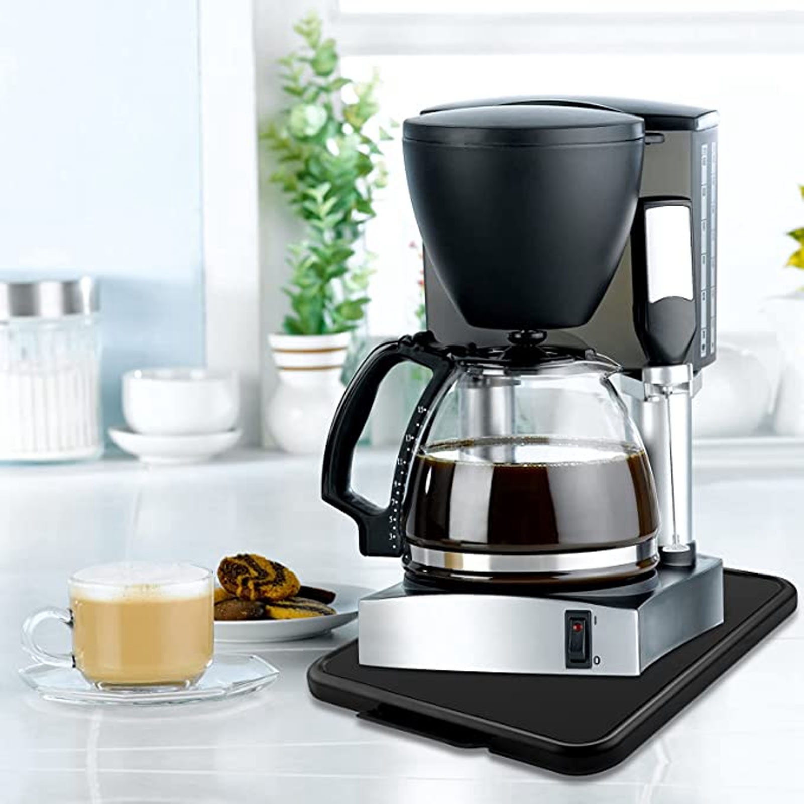 Kitchen Appliance Sliding Tray - Coffee & Tea Haus 评论和价格