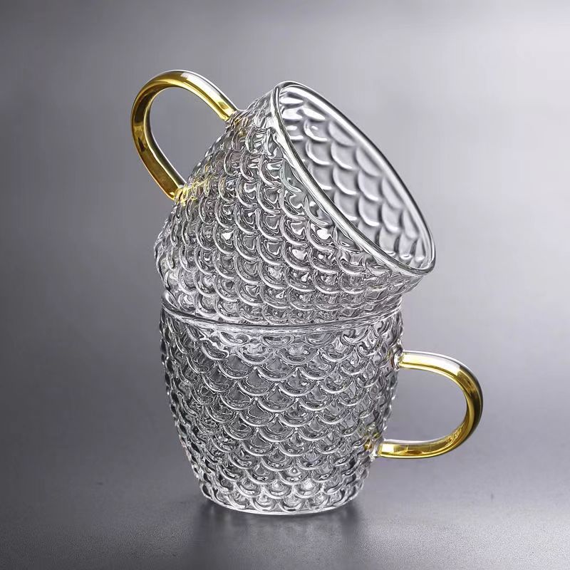 Glass Tea Cups small Cups Home - Tea Coffee Pot Set 评论和价格