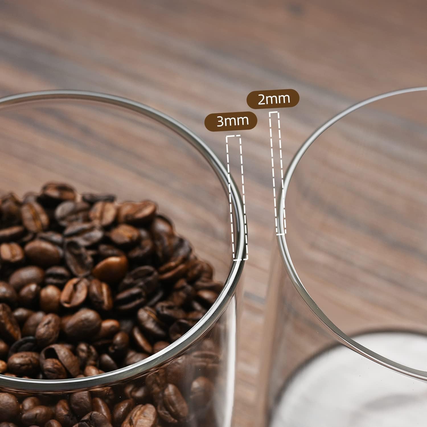umieo Glass Food Storage Conta - Coffee Tea Sugar 评论和价格