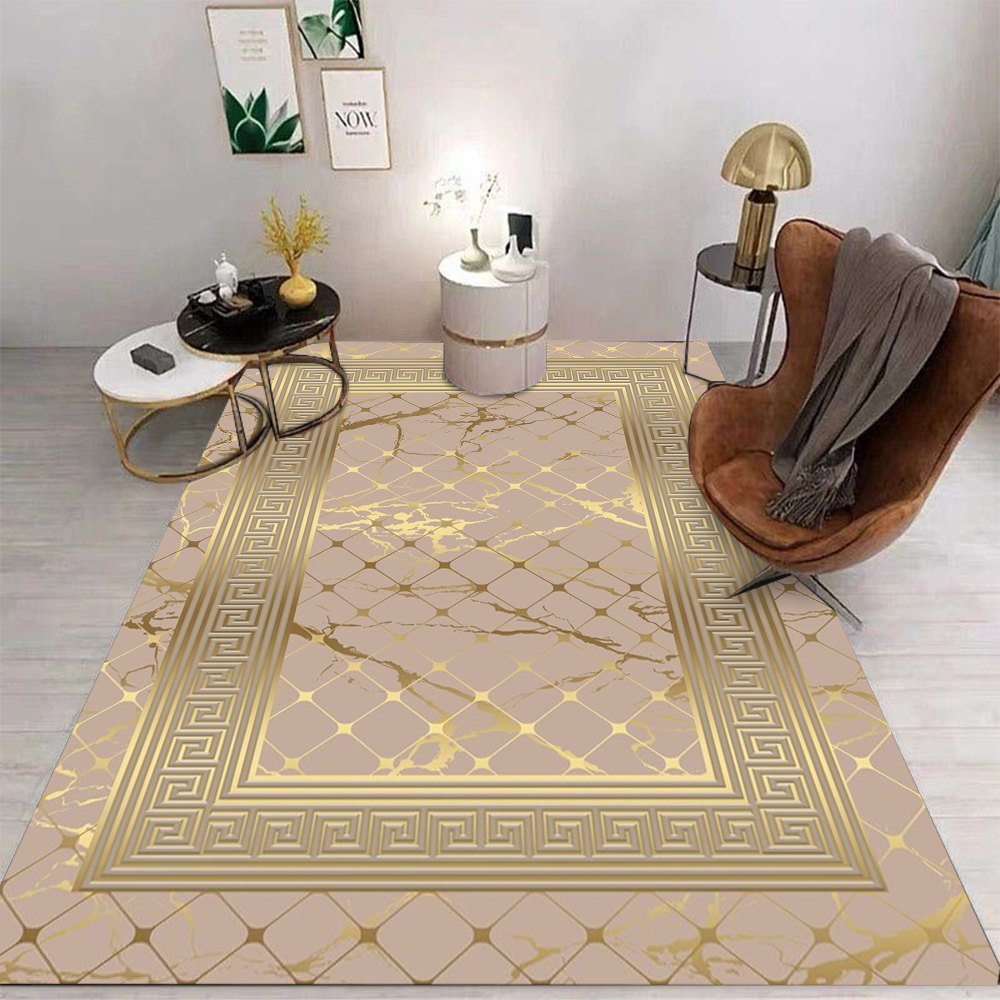 Modern Golden Luxury Carpet La - Coffee Tea Lounge 评论和价格