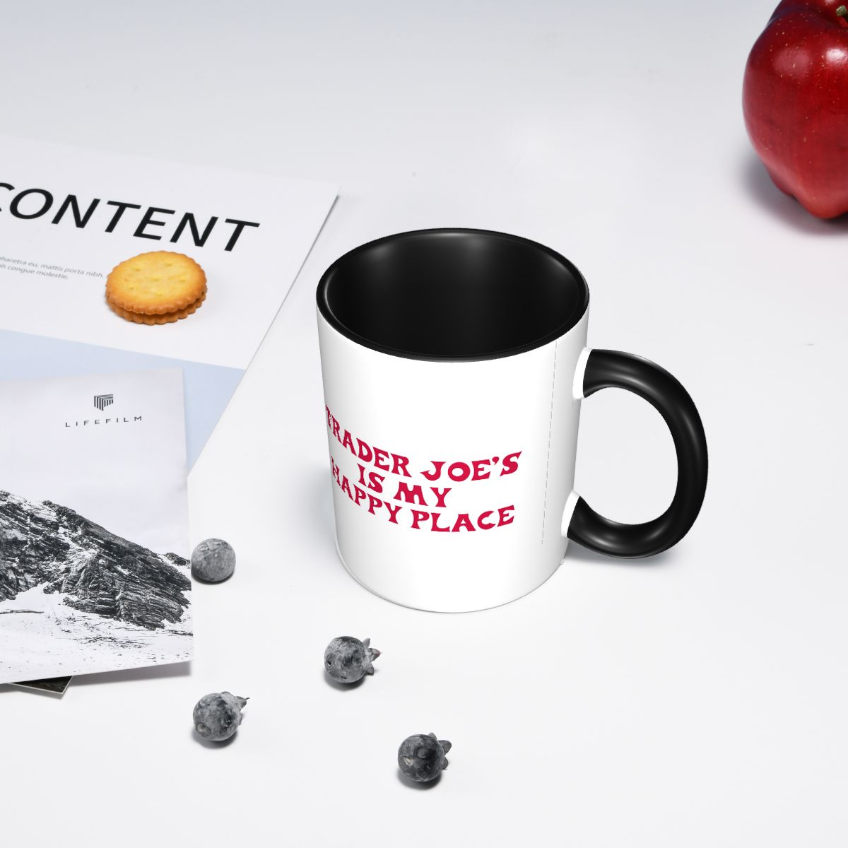 Trader Joe's Is My Happy Place - Coffee And Tea Quotes Funny 评论和价格