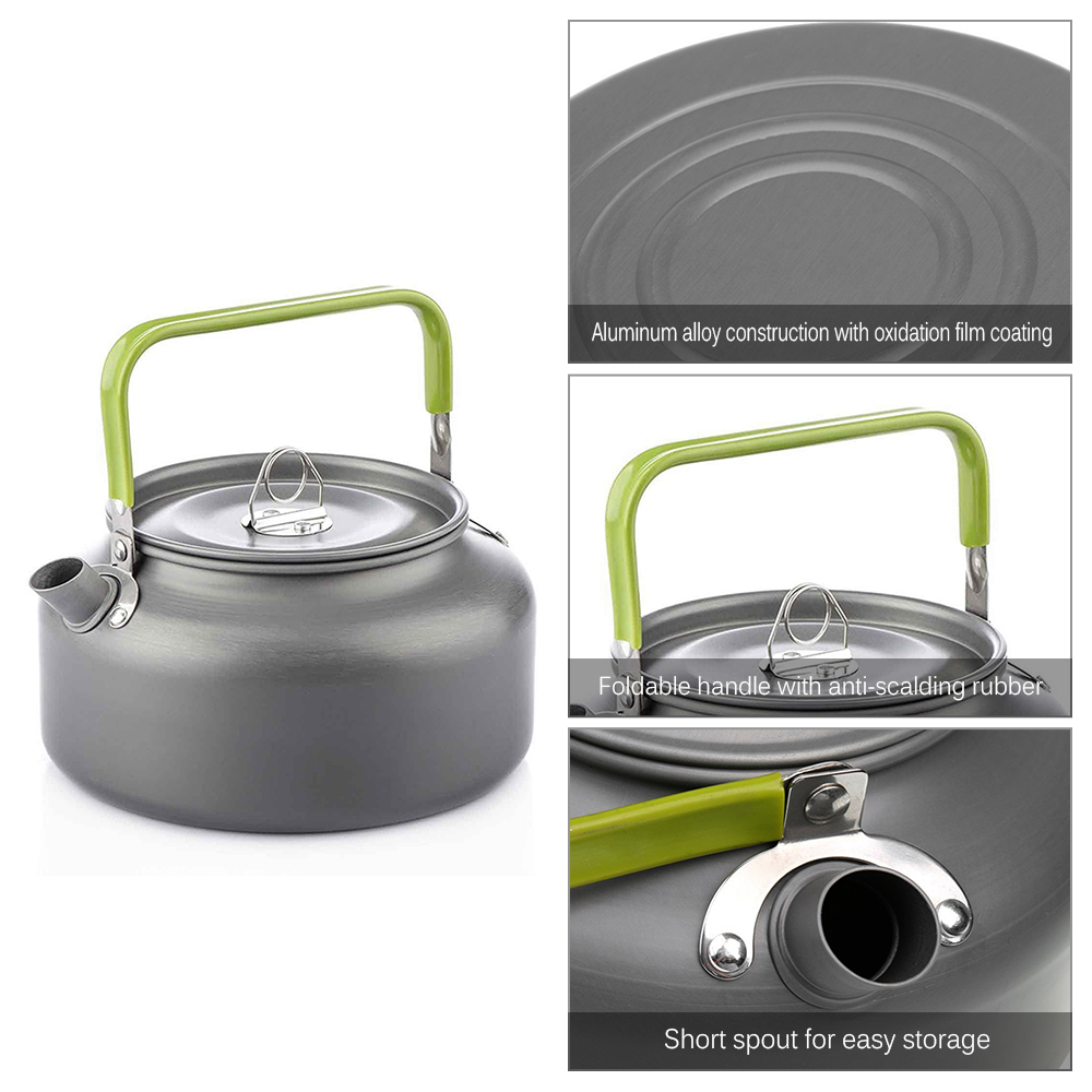 Portable Outdoor Water Kettle  - Tea Coffee Pot Set 评论和价格