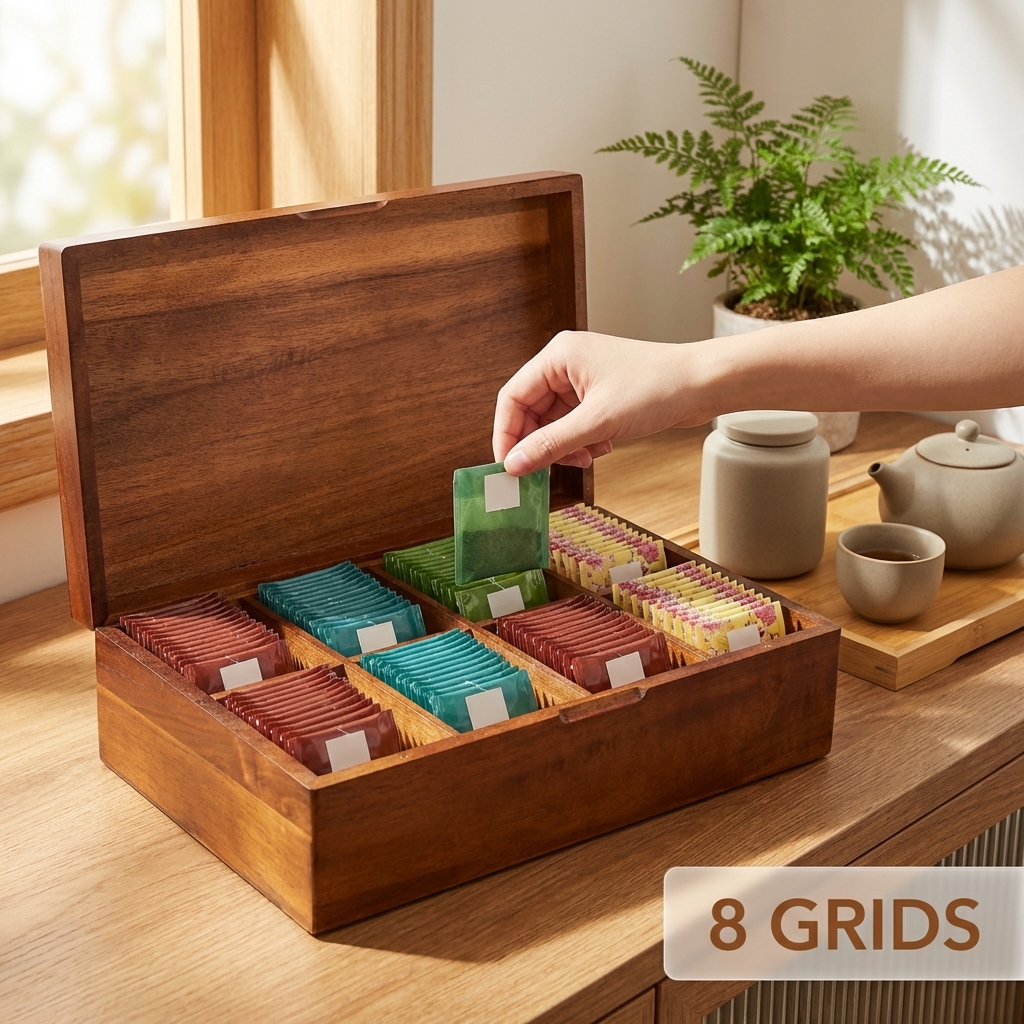 Tea Box Storage Hotel Tea Bag  - Coffee Tea Sugar 评论和价格