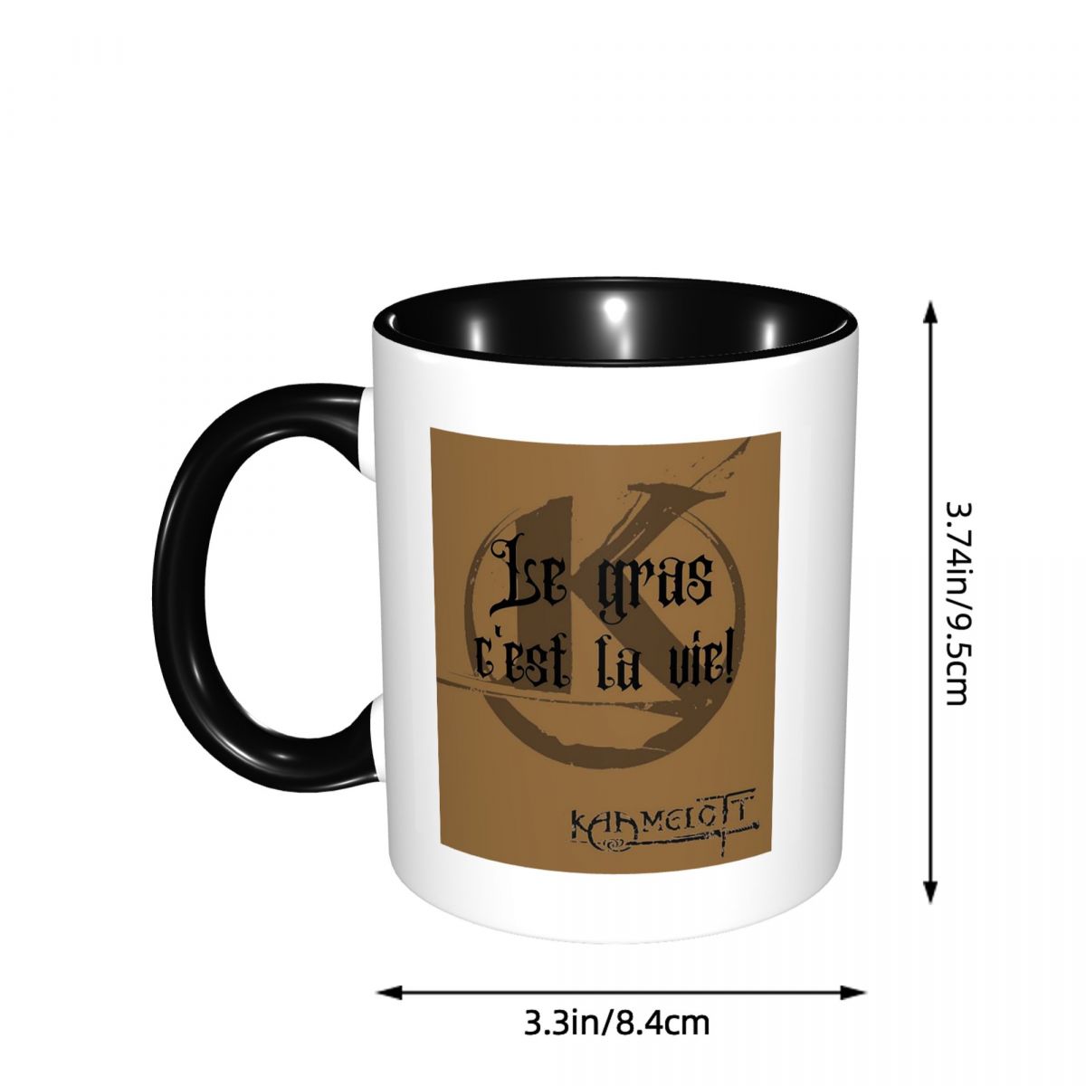 Quote Kaamelott The Fat! Mug F - Coffee And Tea Quotes Funny 评论和价格