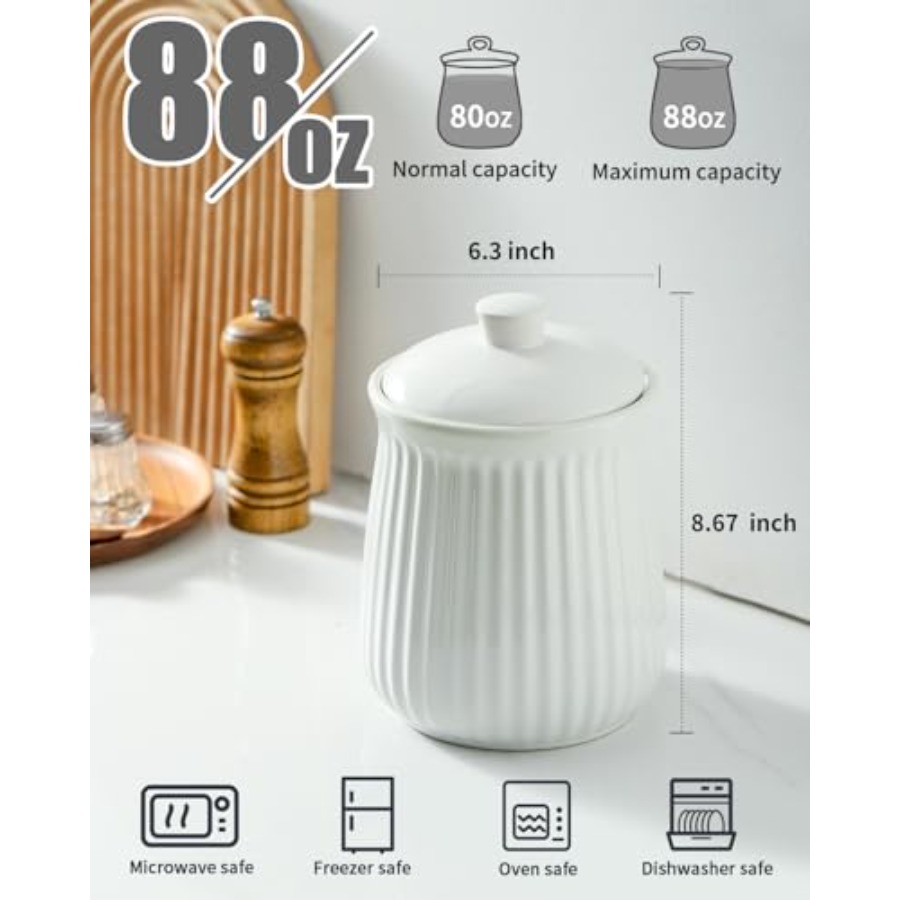 Food Storage Containers with L - Coffee Tea Sugar 评论和价格