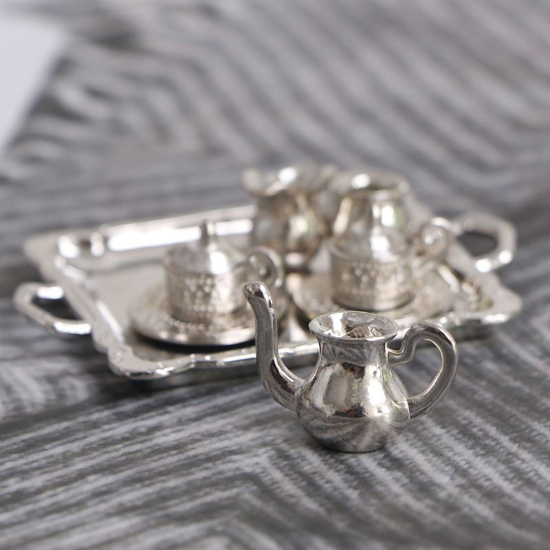 10pcs/Set 1/12 Dollhouse Minia - Coffee Tea Gift Set 评论和价格