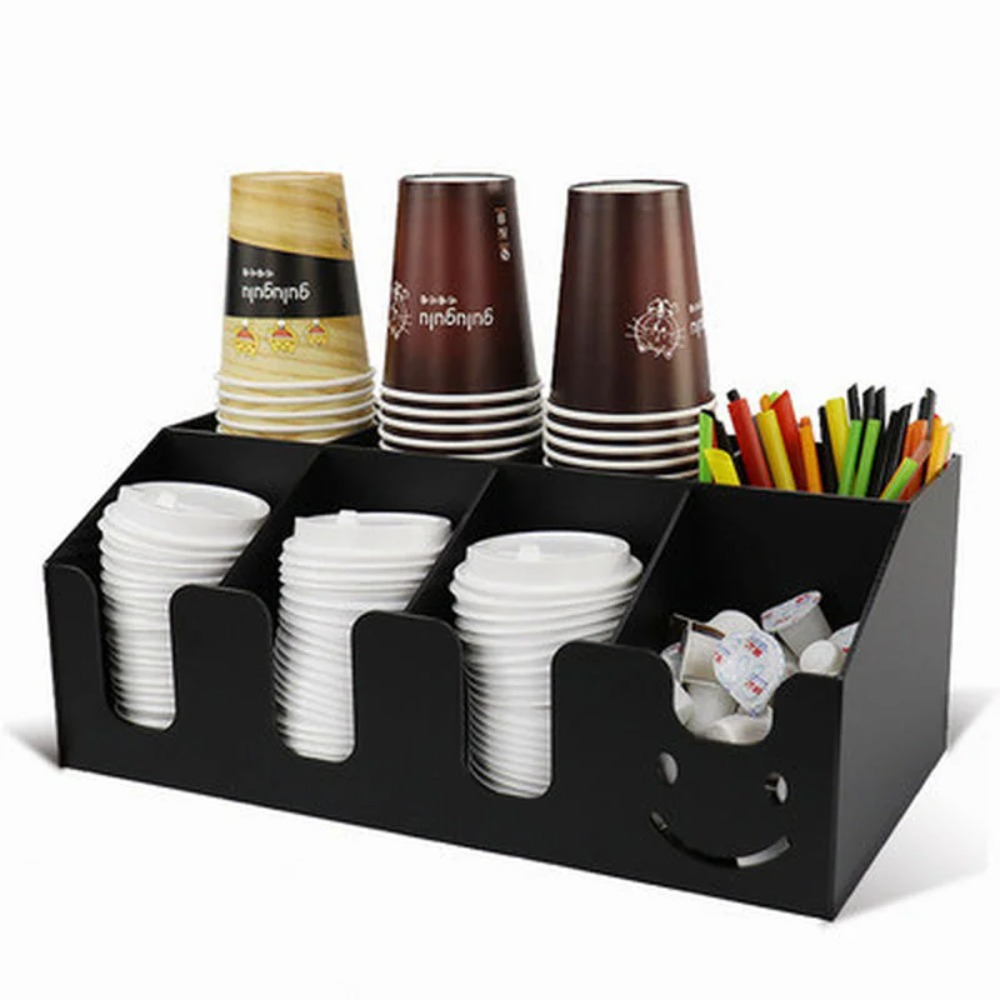 Home Decor Black Acrylic Cup H - Coffee Tea Stand 评论和价格