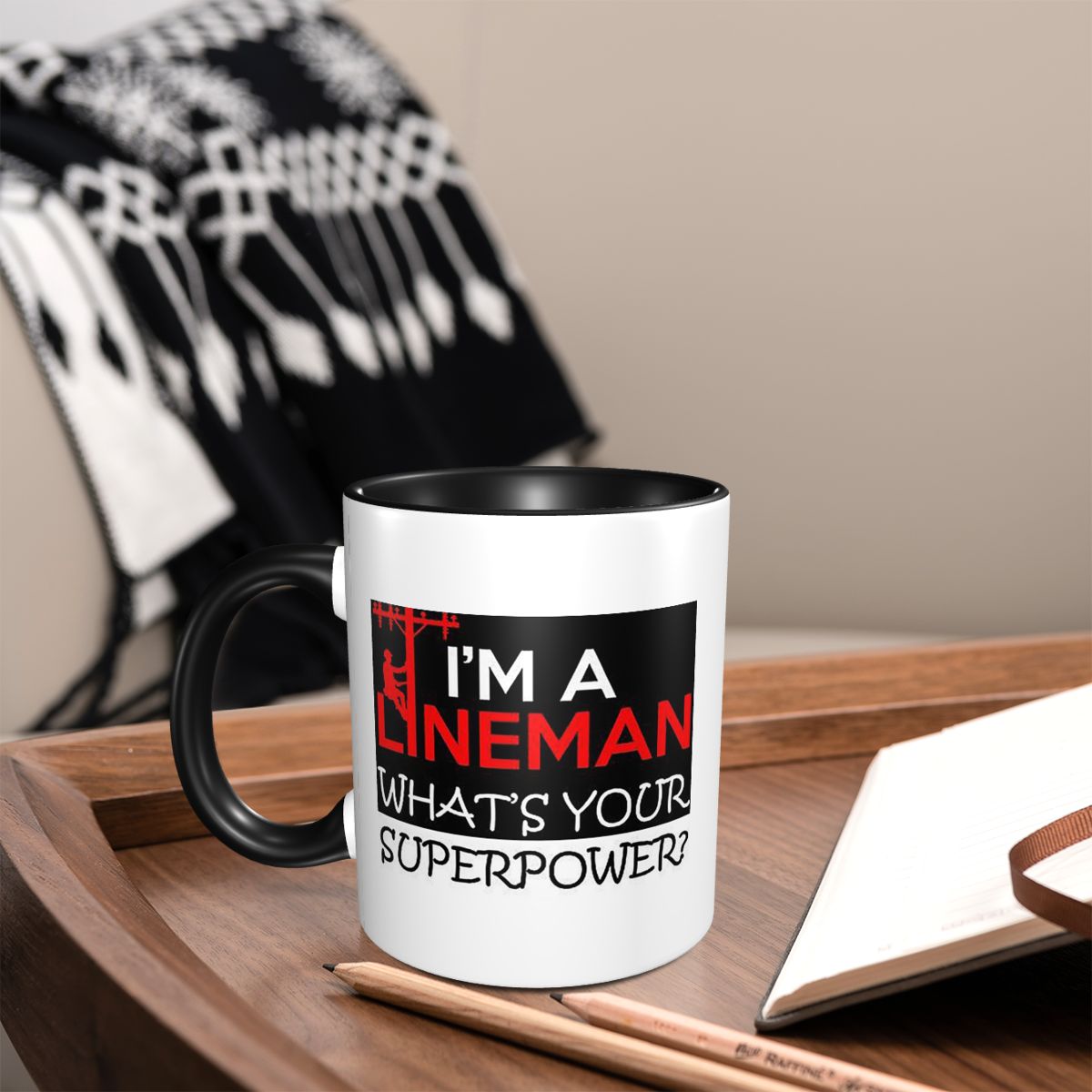 Funny Lineman Quote Electricia - Coffee And Tea Quotes Funny 评论和价格