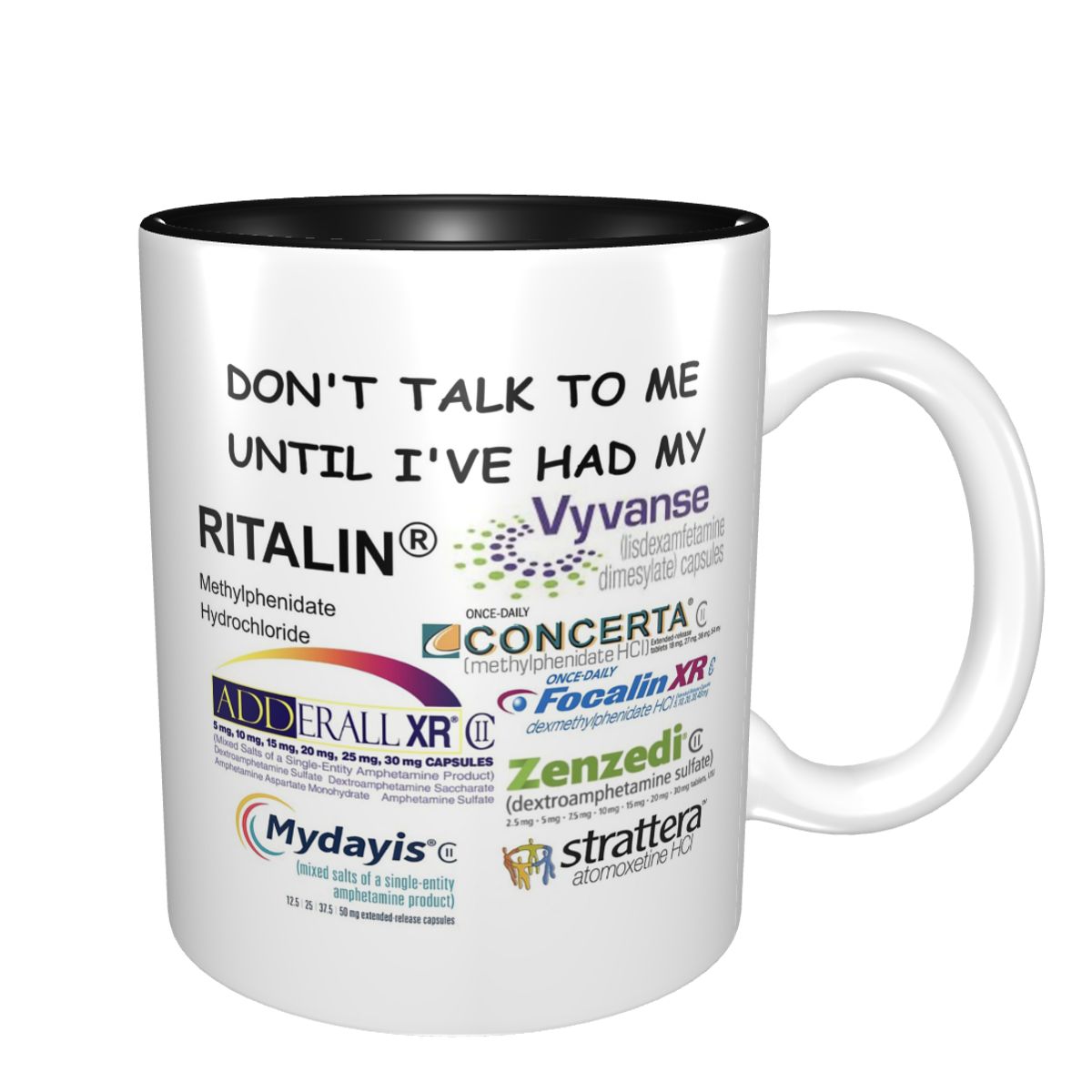 Dont Talk To Me Mug Funny Cera - Coffee Tea Me 评论和价格