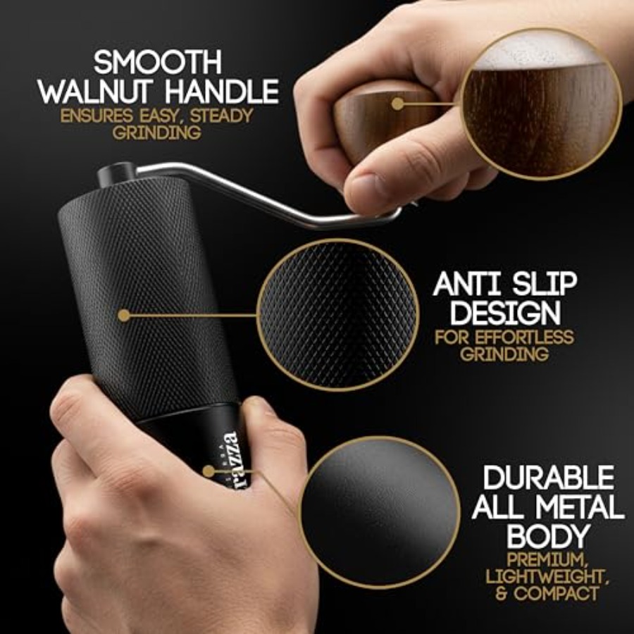 Manual Coffee Grinder, Conical - Coffee & Tea Haus 评论和价格
