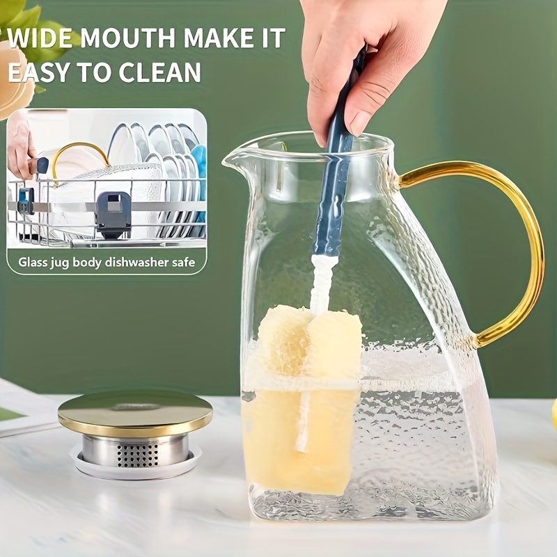 2pcs Glass Carafe with Lid And - Coffee Tea Equipment 评论和价格
