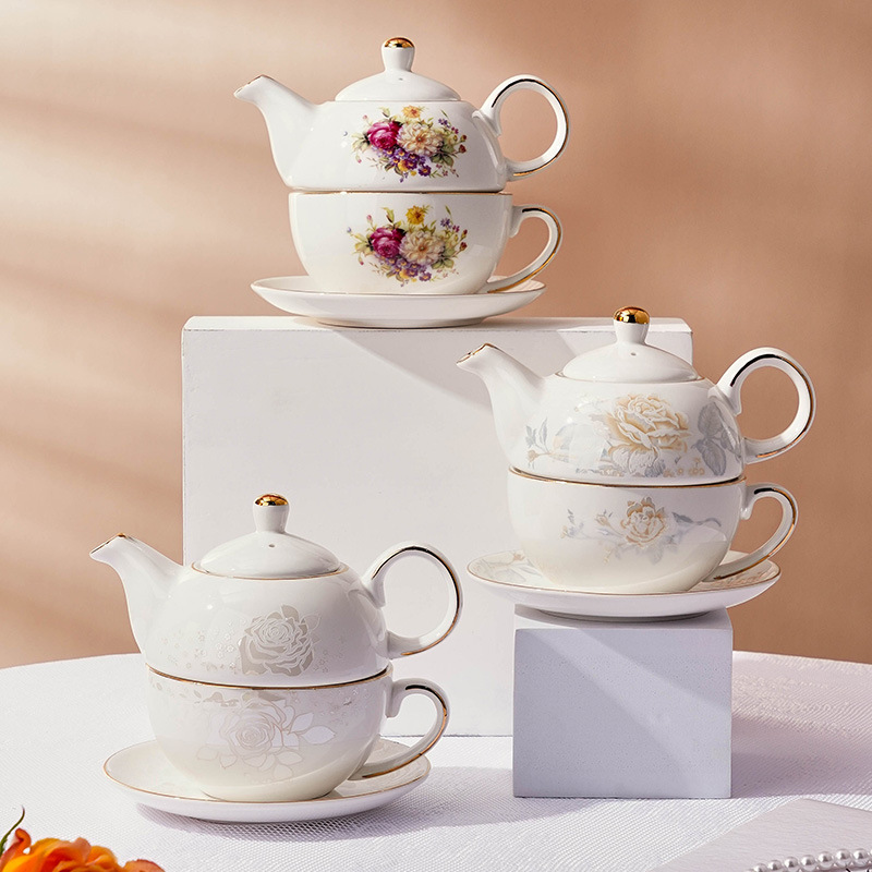 480ml Ceramic Tea for One Set  - Coffee Tea Gift Set 评论和价格