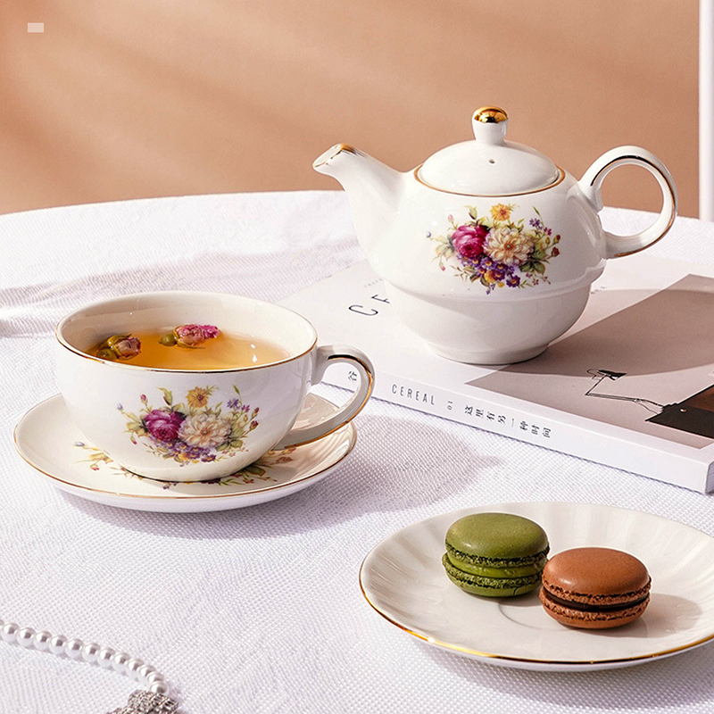 480ml Ceramic Tea for One Set  - Coffee Tea Gift Set 评论和价格