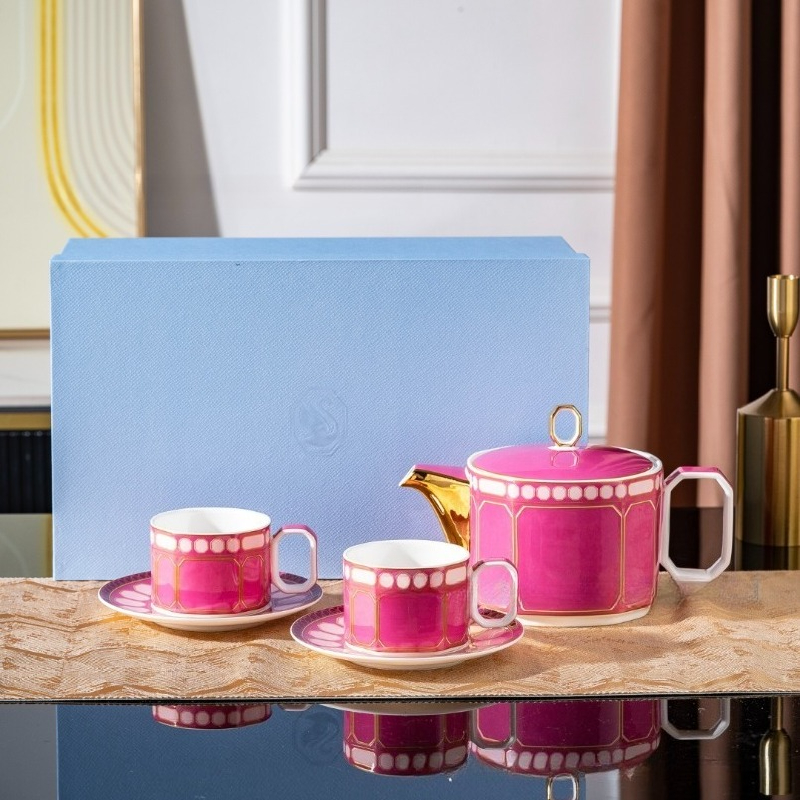 Swan Design Bone China Coffee  - Coffee Tea Gift Set 评论和价格