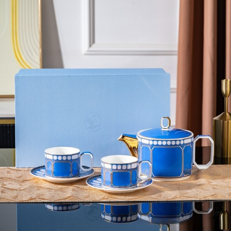Swan Design Bone China Coffee  - Coffee Tea Gift Set 评论和价格