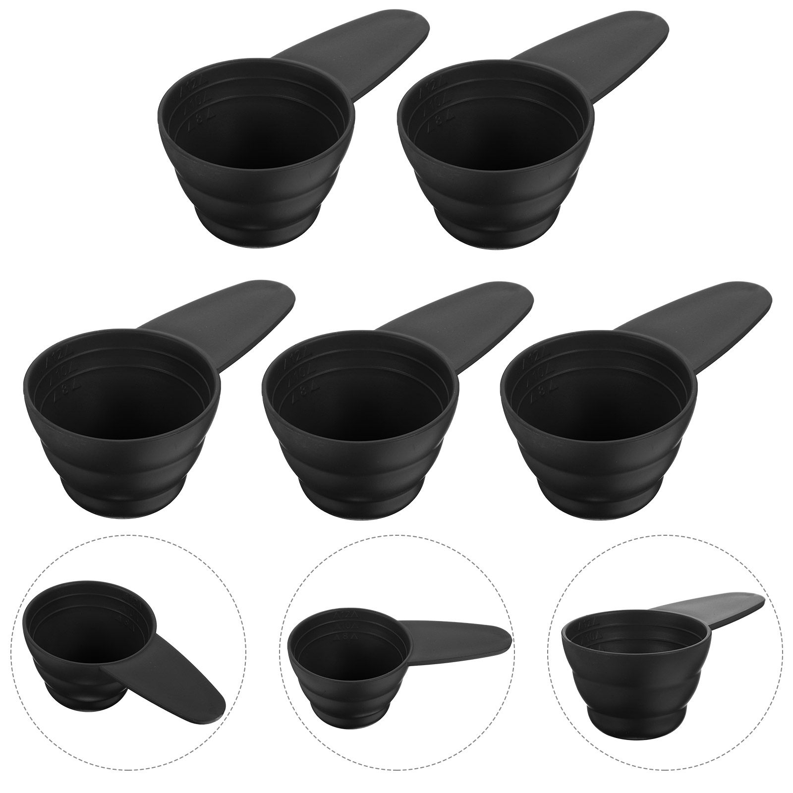 5Pcs Measure Spoon Long Handle - Coffee Tea Sugar 评论和价格