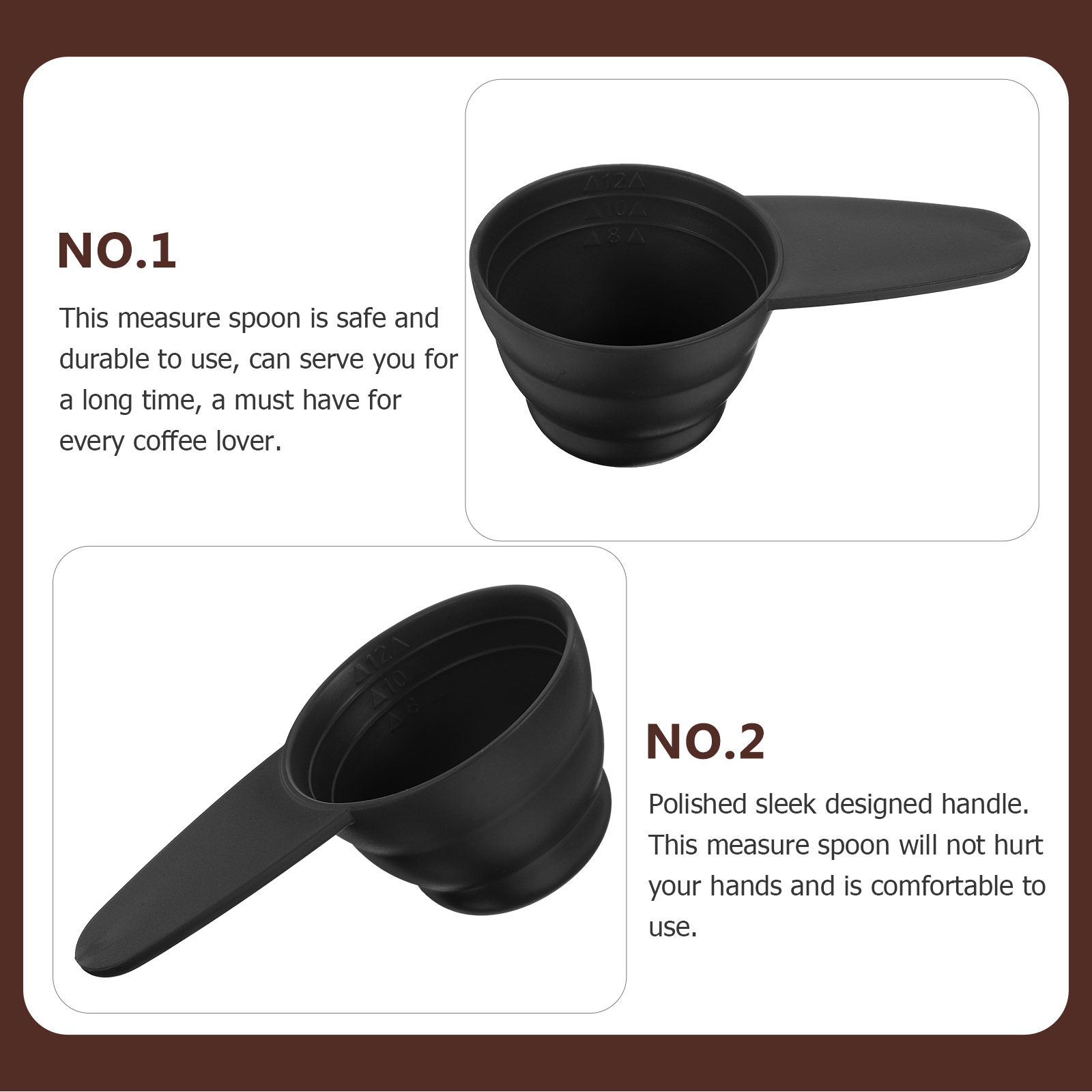 5Pcs Measure Spoon Long Handle - Coffee Tea Sugar 评论和价格