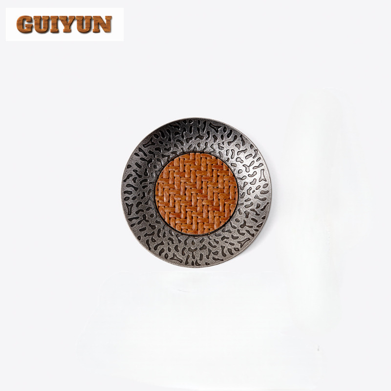 2pc/lot Alloy Rattan Mat Coast - Coffee Tea Gift Set 评论和价格