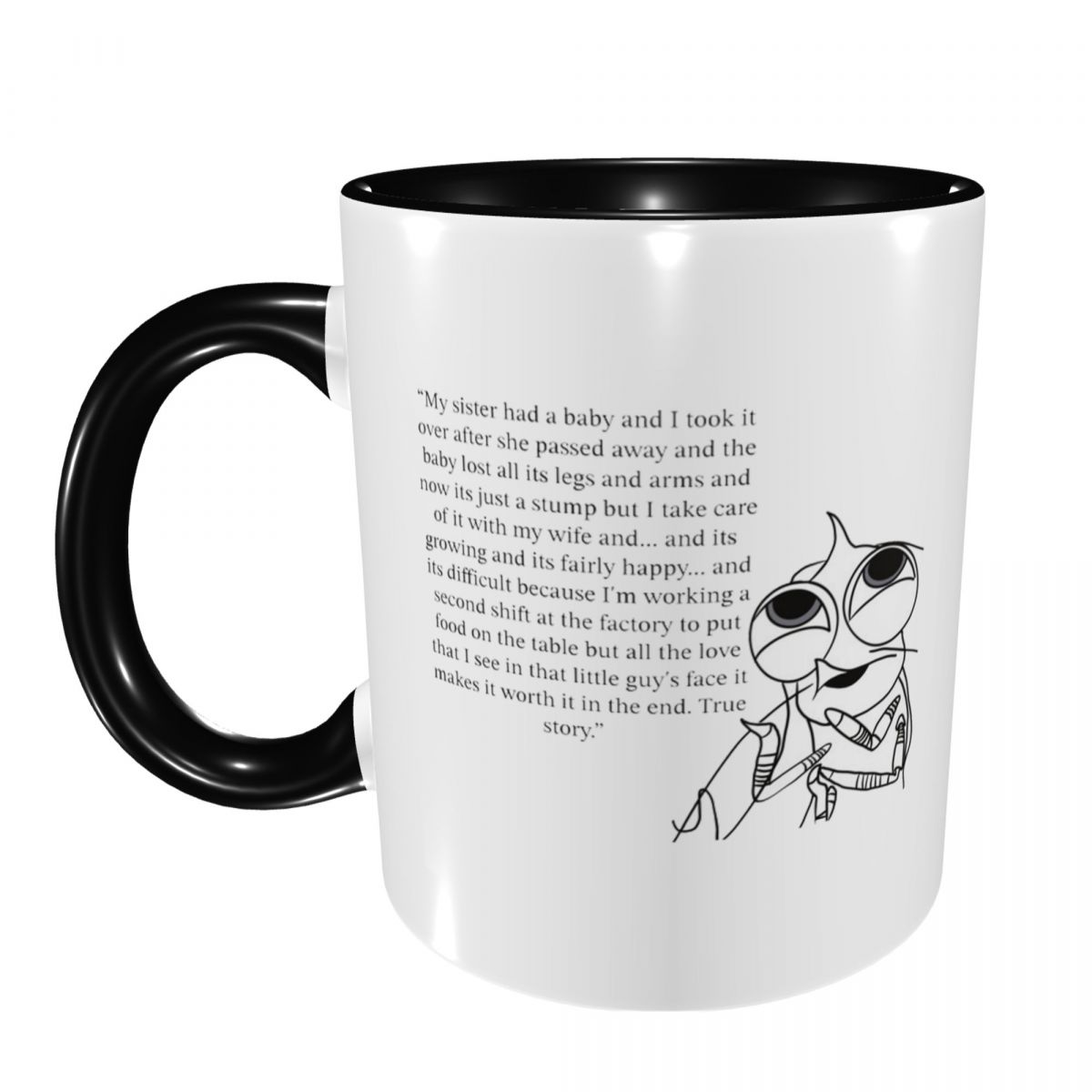 Shark Tales Shrimp Quote Mug F - Coffee And Tea Quotes Funny 评论和价格