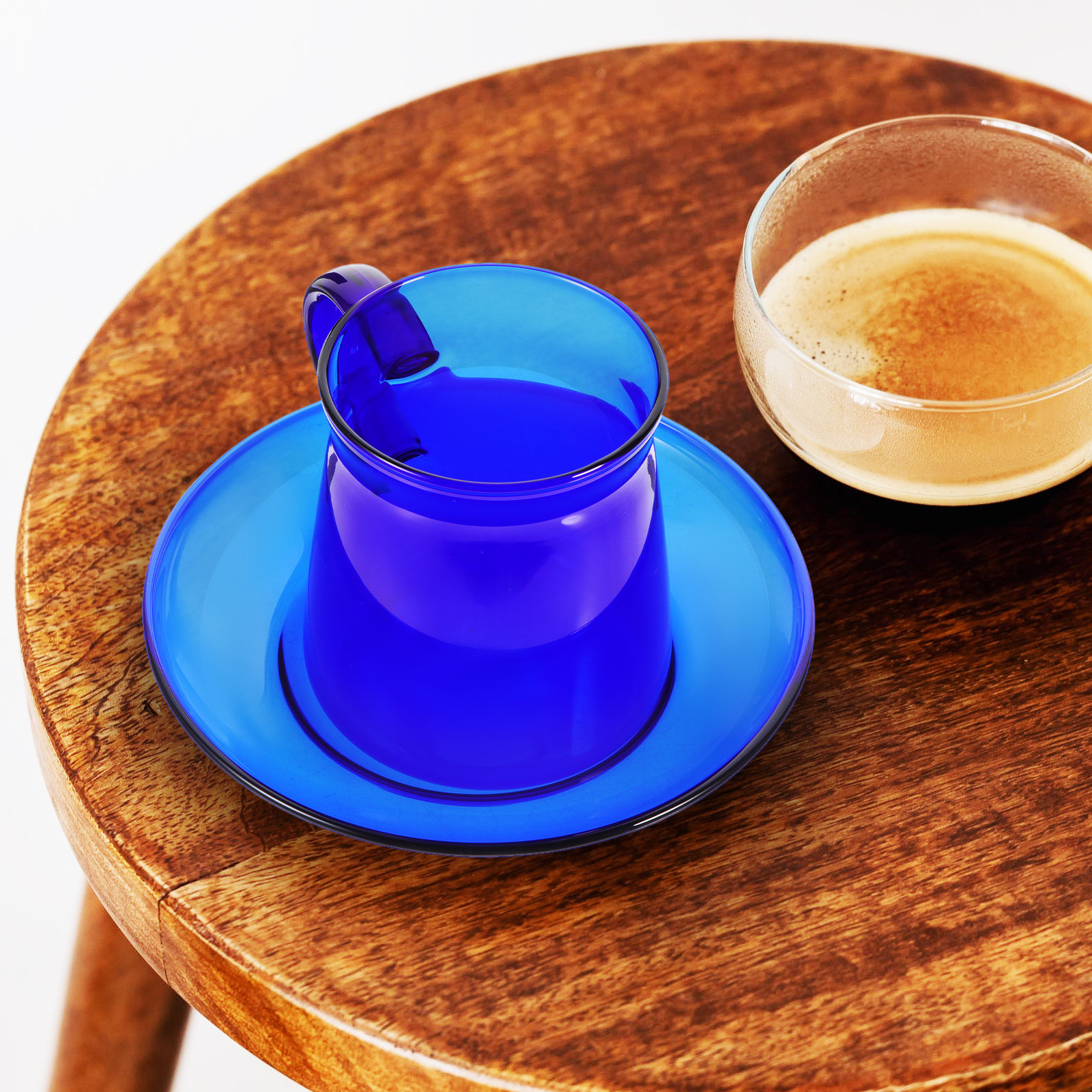 1Set Retro Glass Coffee Cup an - Water Tea And Coffee 评论和价格
