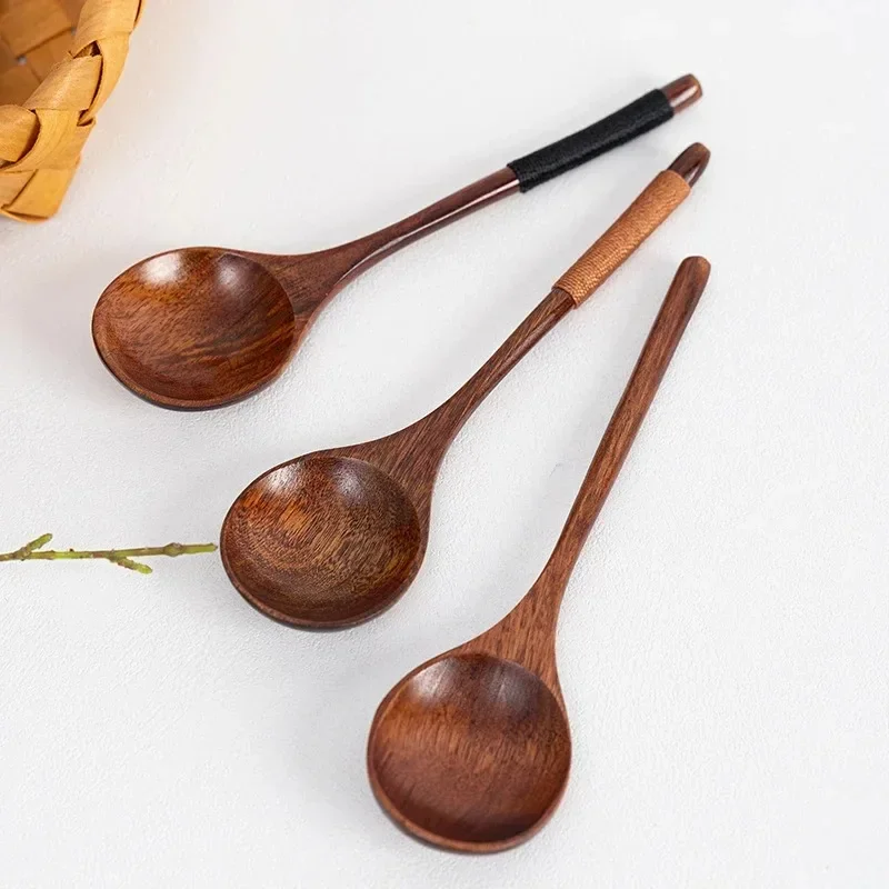 Spoon Wooden Spoons for Cookin - Tea Coffee Utensils 评论和价格