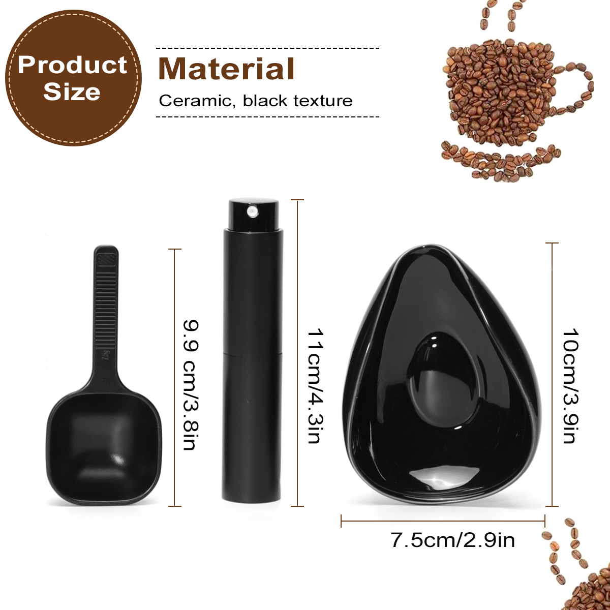Leeseph Coffee Bean Dosing Cup - Tea Coffee Pot Set 评论和价格