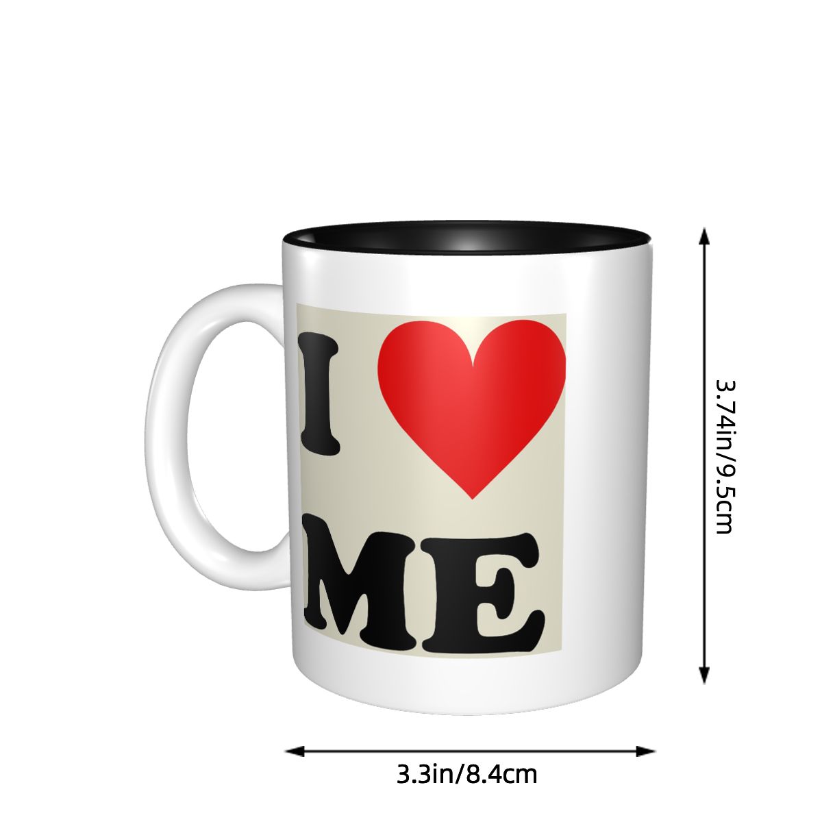 I Love Me Heart Mug Funny Cera - Coffee Tea Me 评论和价格