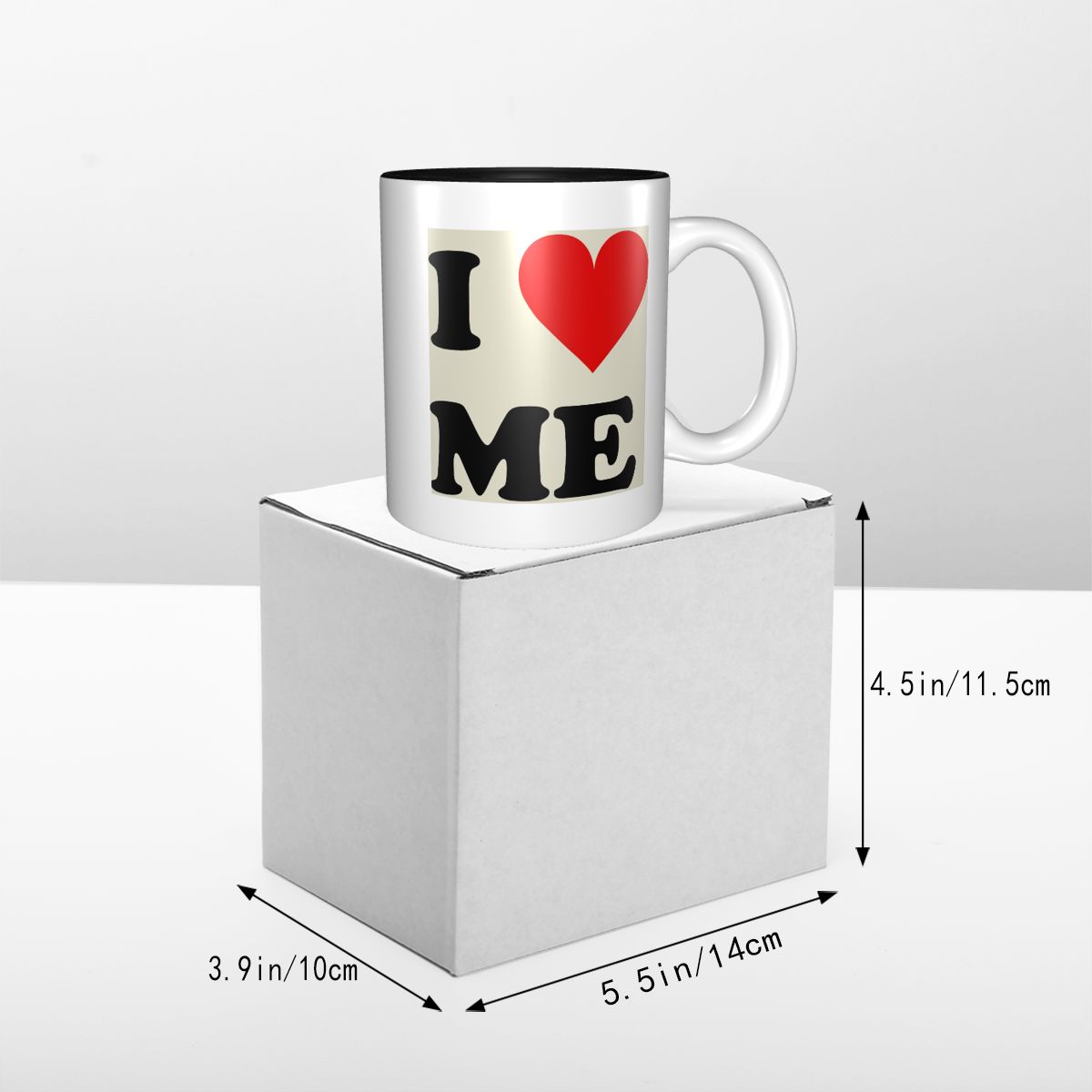 I Love Me Heart Mug Funny Cera - Coffee Tea Me 评论和价格