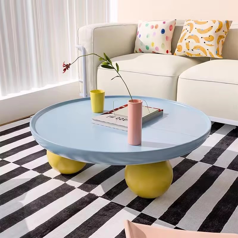 Coffee Tables Colorful Metal T - Coffee Tea Lounge 评论和价格