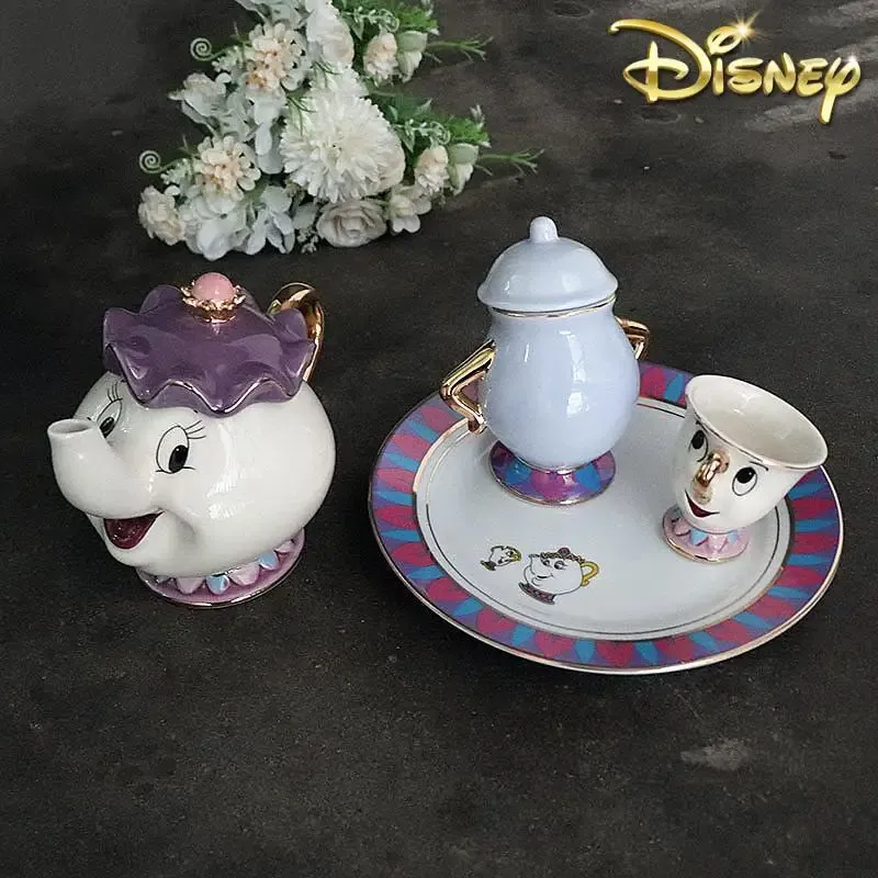 Hot Teapot Cartoon Beauty And  - Coffee Tea Gift Set 评论和价格