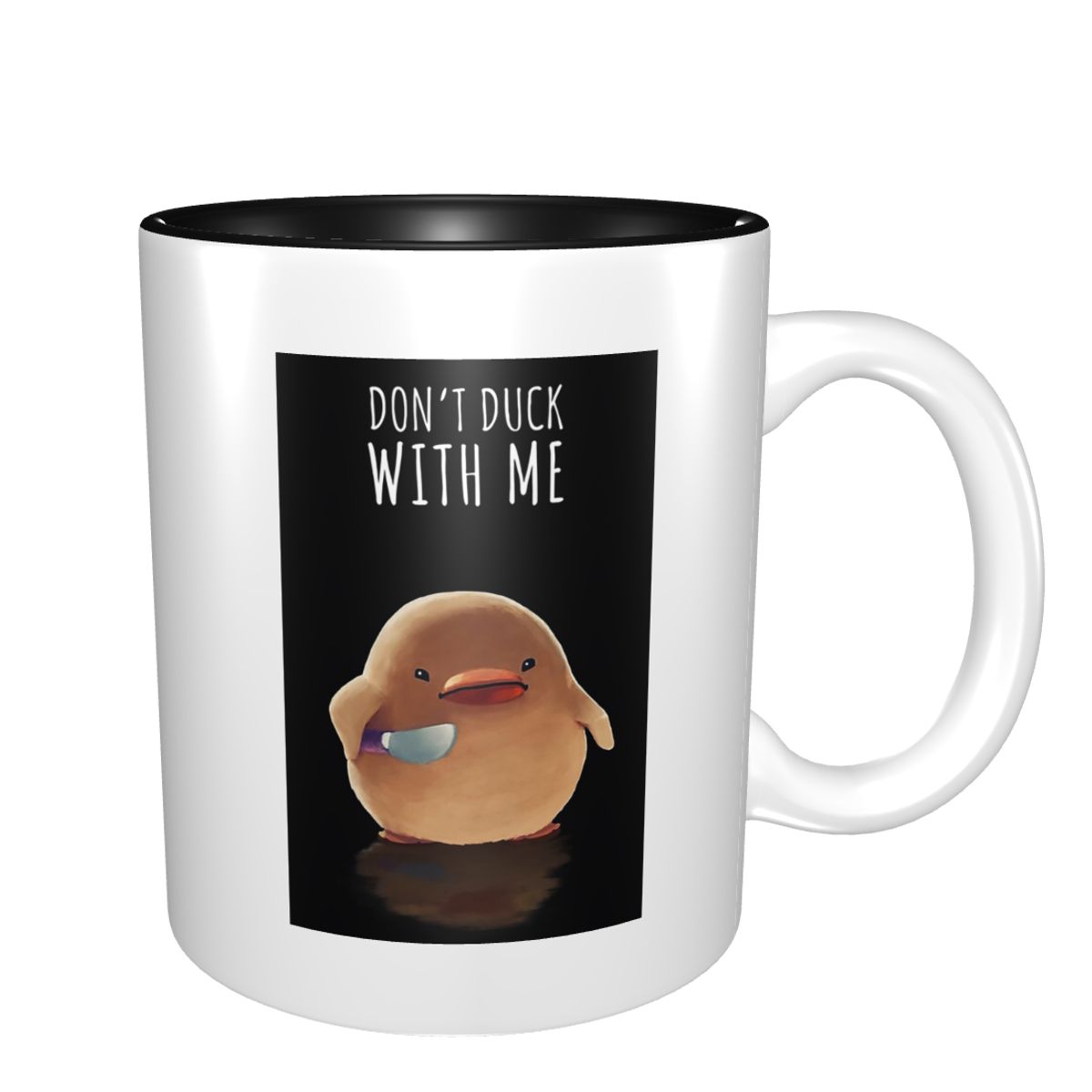 Don't Duck With Me - Meme Mug  - Coffee Tea Me 评论和价格