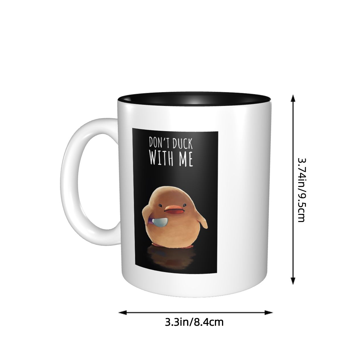 Don't Duck With Me - Meme Mug  - Coffee Tea Me 评论和价格