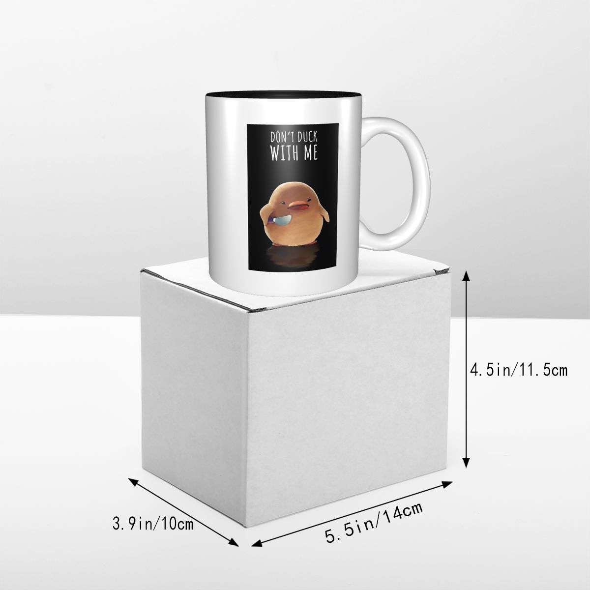 Don't Duck With Me - Meme Mug  - Coffee Tea Me 评论和价格