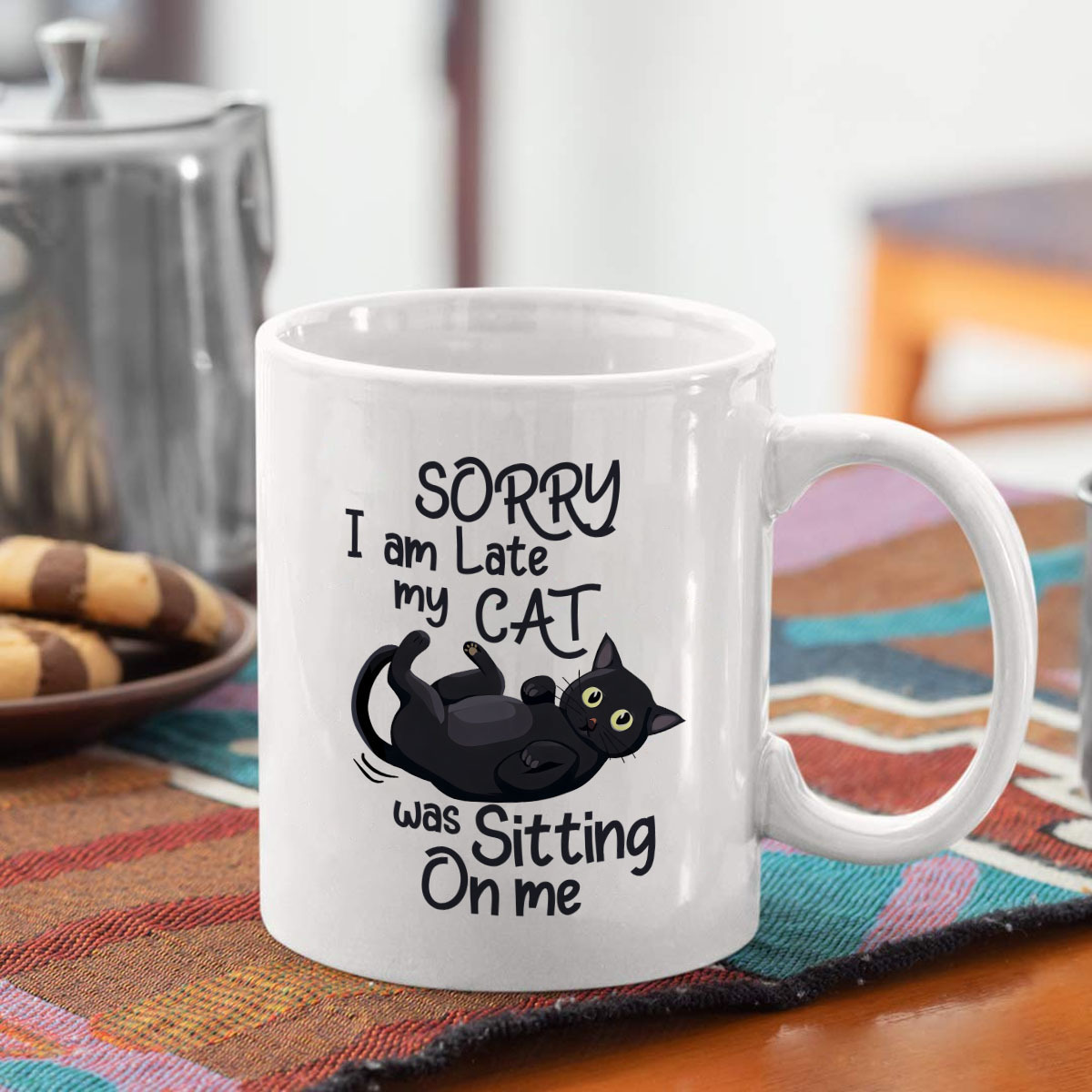 1 Funny Cat Shaped Ceramic Mug - Coffee Tea Me 评论和价格