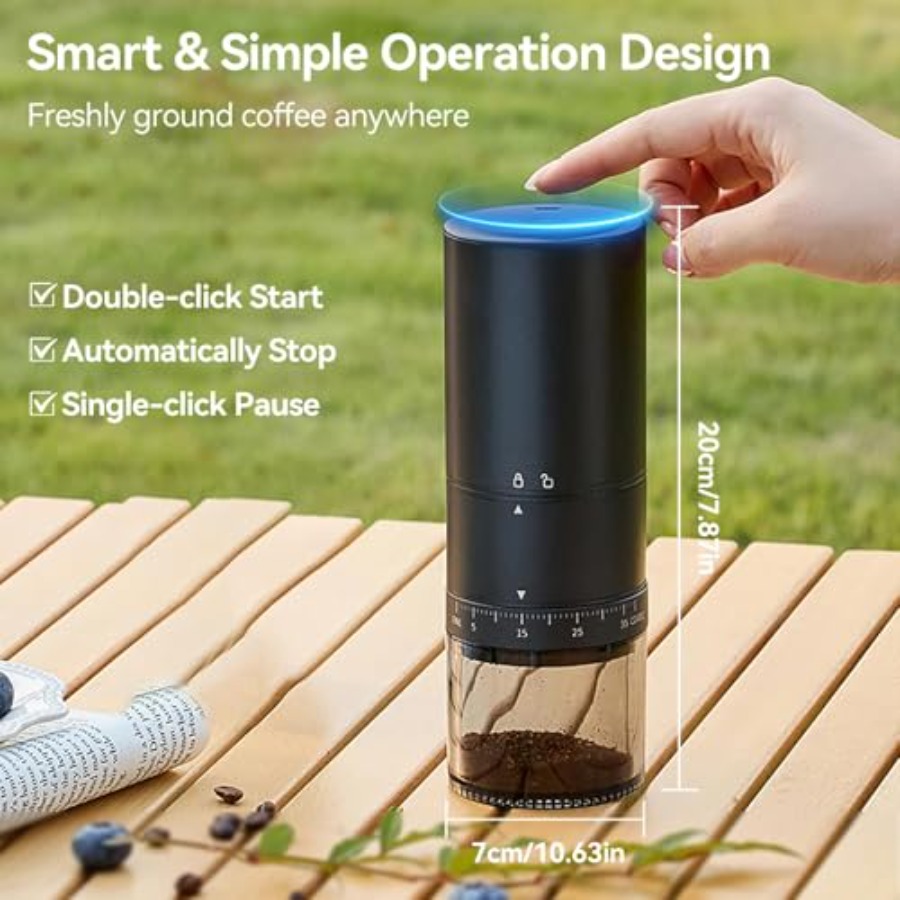Portable Electric Coffee Grind - Coffee & Tea Haus 评论和价格