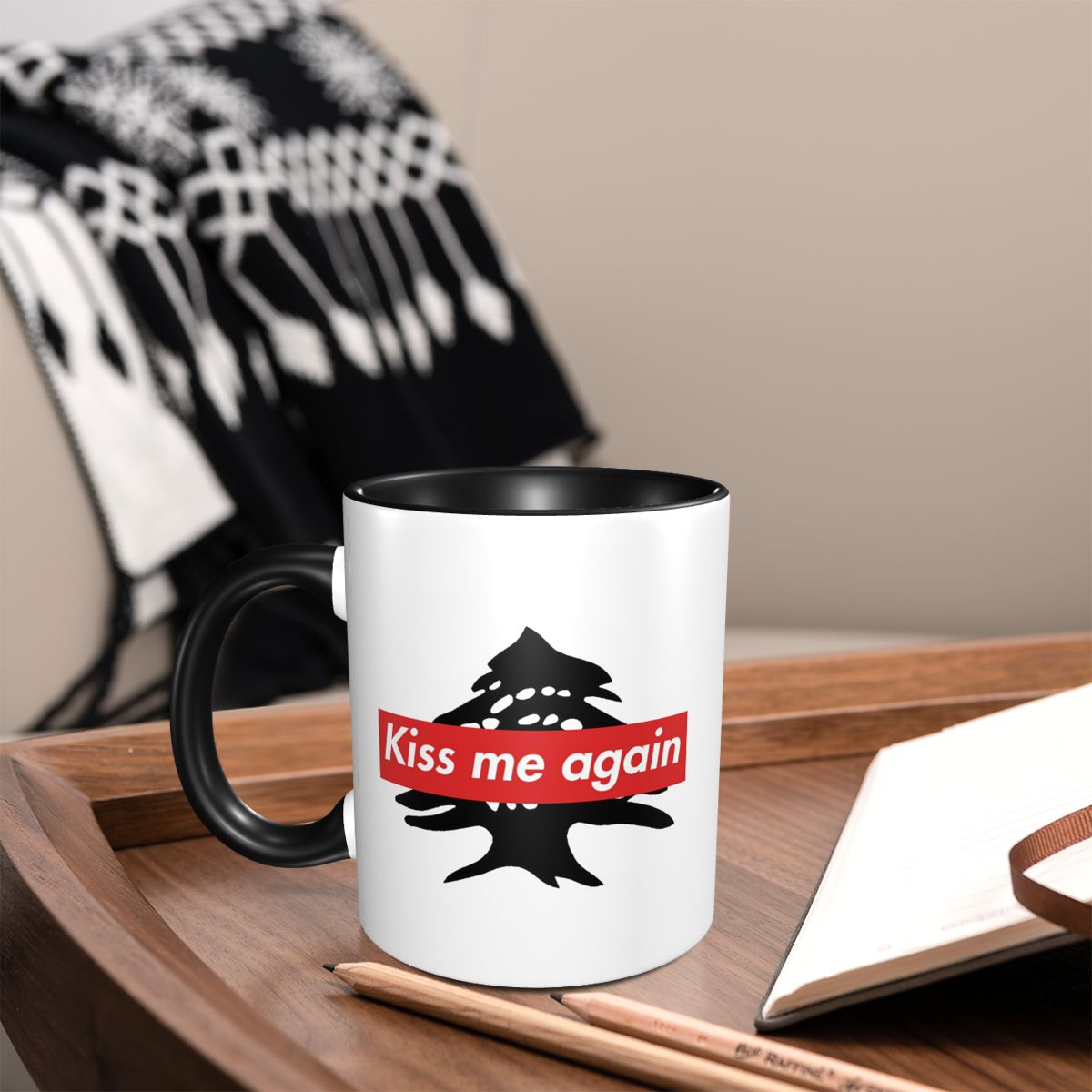 Lebanon Flag Lebanese Kiss Me  - Coffee Tea Me 评论和价格