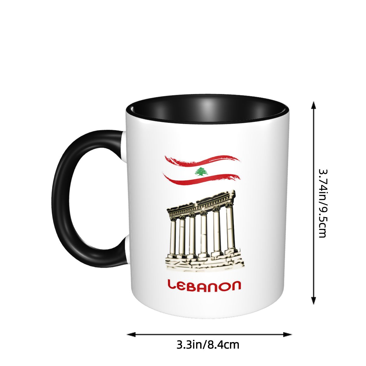 Lebanon Flag Lebanese Kiss Me  - Coffee Tea Me 评论和价格